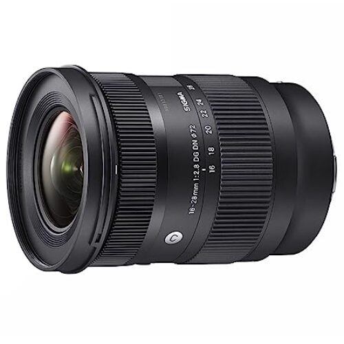 Sigma 16-28mm f/2.8 DG DN Contemporary Lens for Sony E Mount Full-Frame Mirrorless Cameras (Black)
