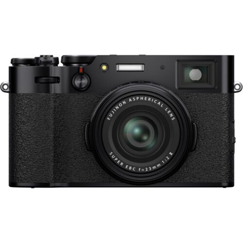 Fujifilm X100V Mirrorless Camera with Fixed 23mm F/2 Lens – Black