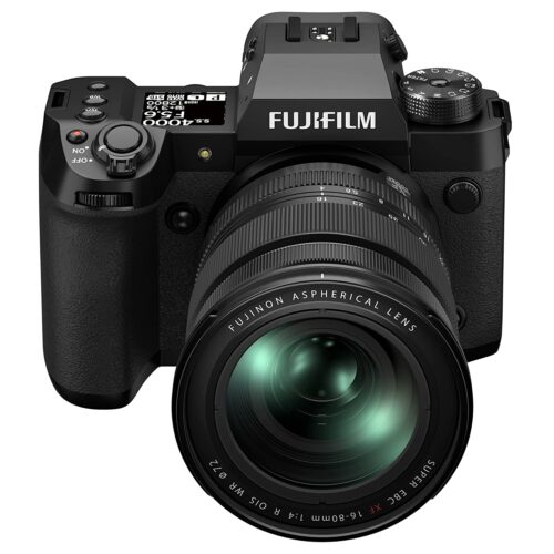 FUJIFILM X-H2 Mirrorless Camera w/16-80mm F/4 Kit – Black