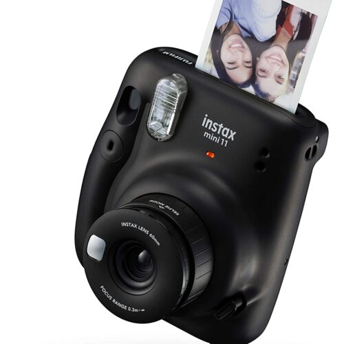Fujifilm instax Mini 11 Instant Film Camera (Charcoal Gray) Open Box