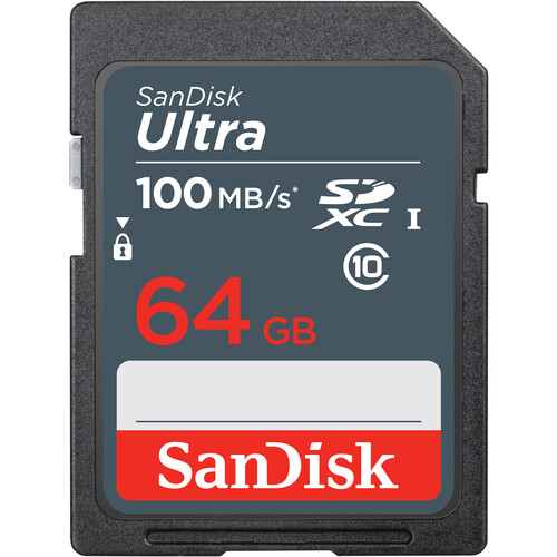 SanDisk Ultra®64GB SDHC™ card and SDXC™ card