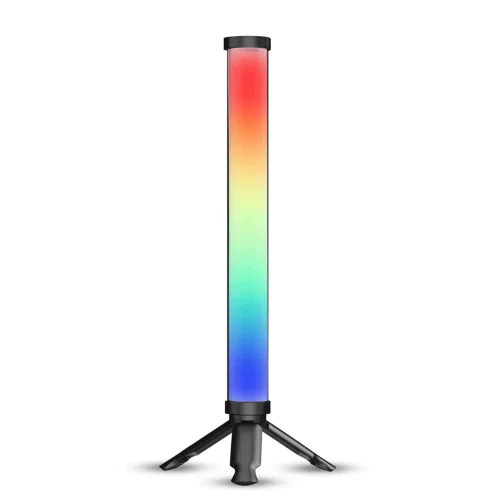 DigiTek®(DSL-10W RGB) Portable Handheld RGB LED Light Wand with Inbuilt 5200mAh Li-ion Battery for YouTube, Photo-Shoot, Video Shoot, Live Stream Compatible with iPhone/ Android Phones & Cameras