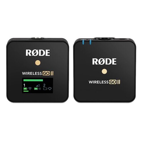 RØDE Wireless GO II Single Channel Wireless Microphone System – Black