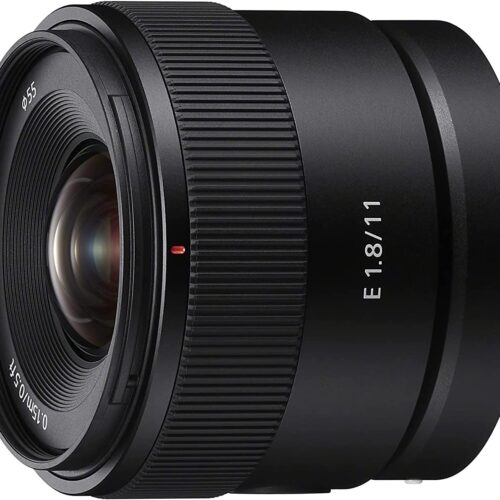 Sony (SEL11F18) E 11mm F1.8 APS-C Ultra-Wide-Angle Prime Lens for APS-C Cameras