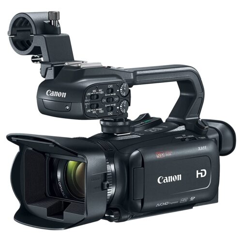 Canon XA11 Professional Camcorder Compact Full HD ENG camera with 20x zoom and 5 axis image stabilization – Black