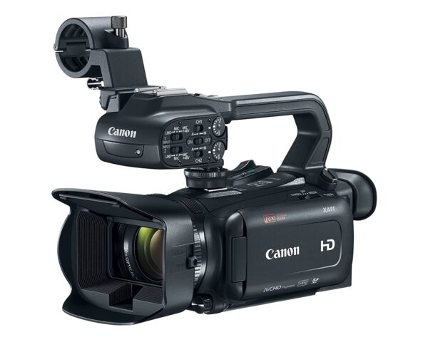 Canon XA11 Professional Camcorder Compact Full HD ENG camera with 20x zoom and 5 axis image stabilization - Black