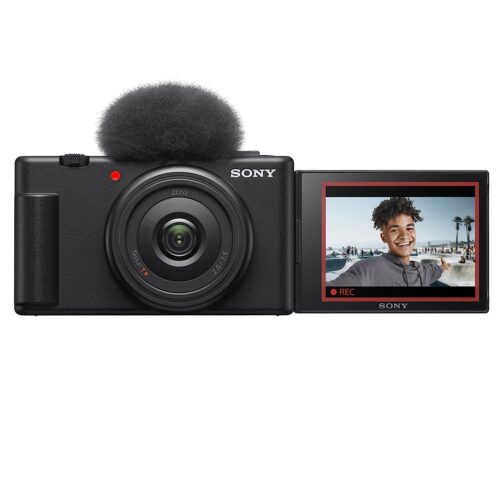 Sony ZV-1F Vlog Camera for Content Creators and Vloggers with Ultra-Wide 20mm Prime Lens | Soft Skin Feature | Bokeh | Creative Look | Active Mode Stabilisation