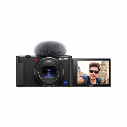 Sony Digital Vlog Camera ZV-1 Only (Compact, Video Eye AF, Flip Screen, in-Built Microphone, 4K Vlogging Camera and Content Creation) – Black