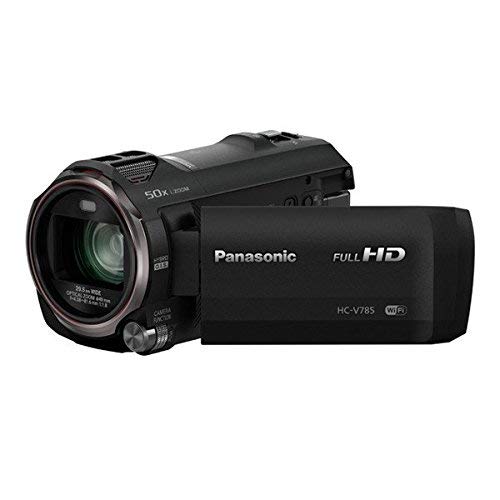 Panasonic HC-V785GW-K Consumer Camcorder with Optical 20x Zoom (Black)