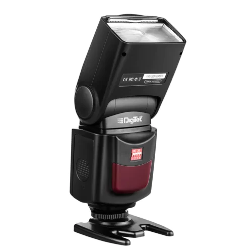 DigiTek®(DFL-088) Universal Electronic Flash Speedlite for DSLR Cameras Canon, Nikon, Pentax, Olympus with Standard Hot Shoe Mount (Without Trigger)