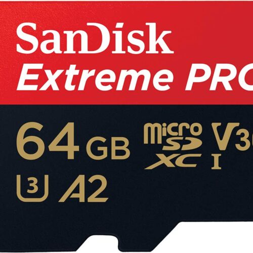 SanDisk Extreme Pro ® 64GB microSDXC UHS-I, 200MB/s Read, 90MB/s Write Memory Card