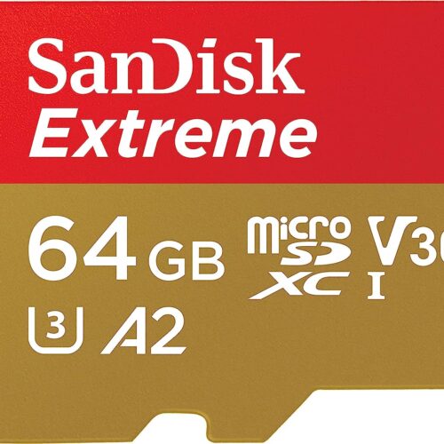 SanDisk Extreme® 64GB microSDXC UHS-I, 170MB/s Read,80MB/s Write Memory Card