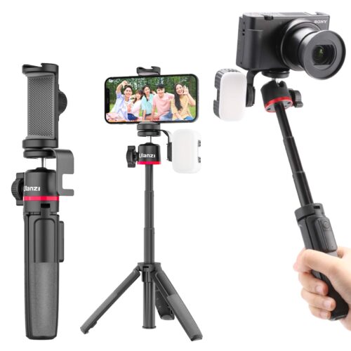 Ulanzi MT-30 Vlog Tripod with Bluetooth Remote Control for Smartphone and Camera