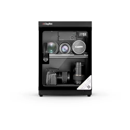 DigiTek®(AB 35C) 35 Liters Capacity Digital Display Dry Cabinet with Humidity Controller (Black)