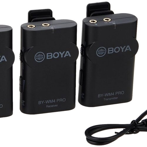 Boya by-WM4 PRO-K2 Dual-Channel Digital Wireless Microphone