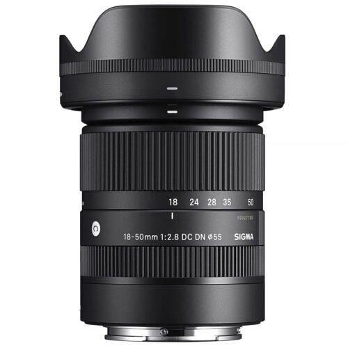 Sigma 18-50mm F2.8 DC DN Contemporary DSLR Camera Lens for Sony E Mirrorless Cameras (585965, Black)
