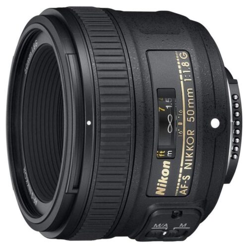 Nikon Af-S Nikkor 50 Mm F/1.8G Prime Lens for DSLR Camera
