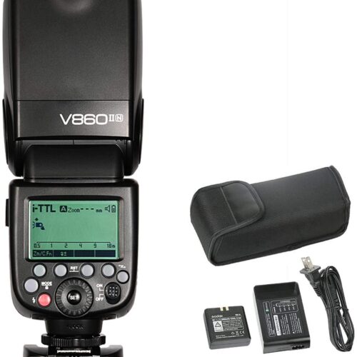 GODOX Ving V 860 II TTL Li-Ion Flash Kit for Nikon Cameras