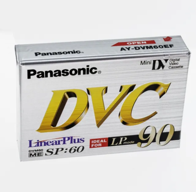 Panasonic Mini Dvc Digital Video Tape Cassette Ay Dvm Ej Sp Lp