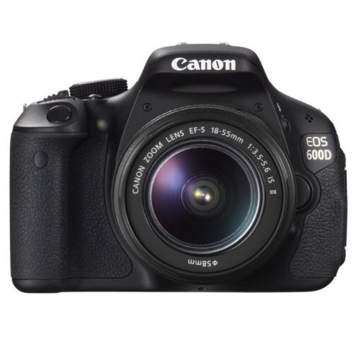 Canon EOS 600D 18MP Digital SLR Camera with EF-S 18-55 is Lens Open Box