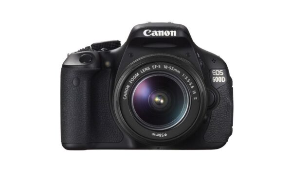 Canon EOS 600D 18MP Digital SLR Camera (Black) with EF-S 18-55 is Kit Lens