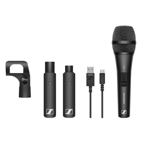 Sennheiser Digital wireless XSW-D VOCAL SET (2.4GHz), 5 hours Play-time for Live Vocals, Presentations, Easy Plug & Play || Upto 75mts wireless range