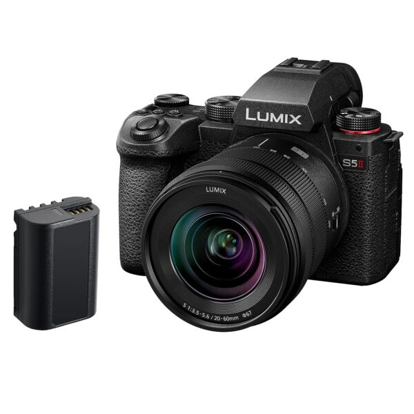 Panasonic LUMIX DC-S5 II Full Frame Mirrorless Camera with 20-60 mm F3.5-5.6 Lens