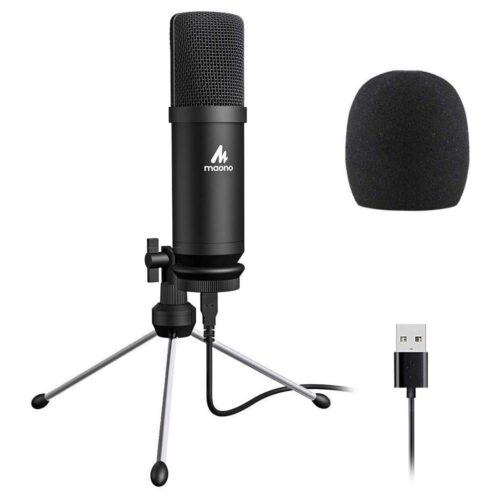 Maono AU-A04TR Desktop Podcasting Condenser Microphone Set