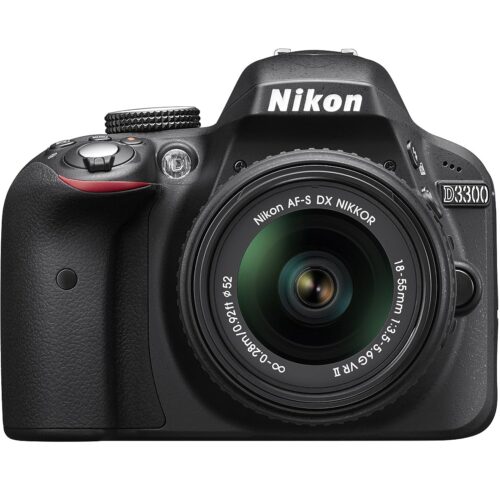 Nikon D3300 Digital SLR with NIKKOR 18-55mm Lens
