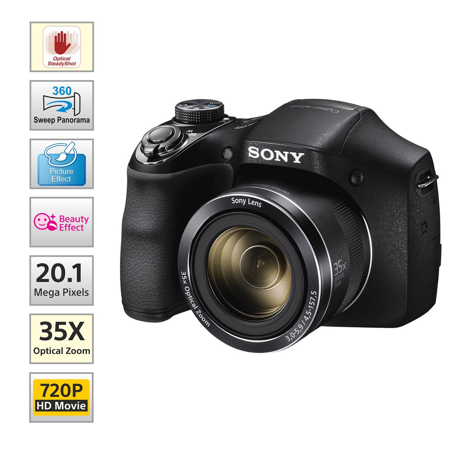 Sony DSC-H300 20.1-Megapixel newest Digital Camera