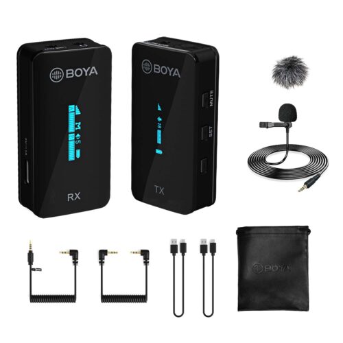 Boya BY-XM6-S1 Dual Channel Ultra Compact Wireless Microphone System
