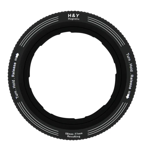 H&Y FILTERS REVORING SWIFT MAGNETIC VARIABLE ADAPTER RING (58-77MM)