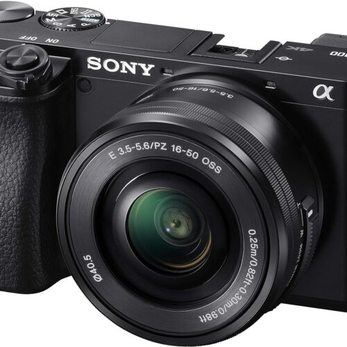 Sony Alpha ILCE 6100L Mirrorless DSLR Camera with 16-50mm Lens Open Box