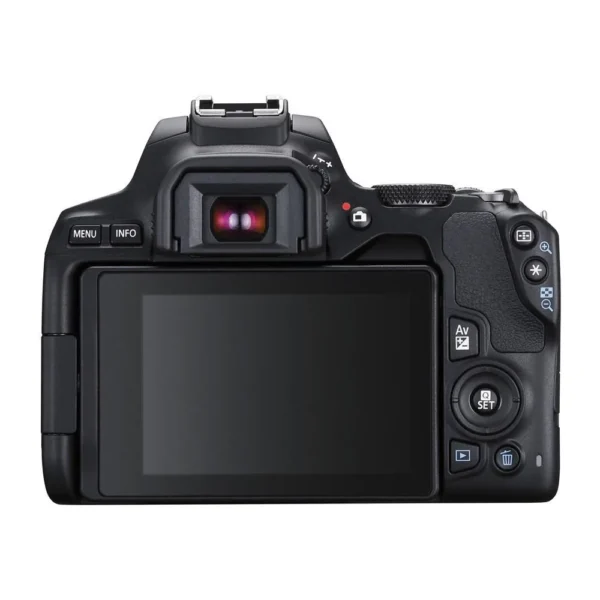 Canon EOS 200D II 24.1MP Digital SLR Camera + EF-S 18-55mm is STM Lens + EF-S 55-250mm is STM Lens (Black) - Image 5