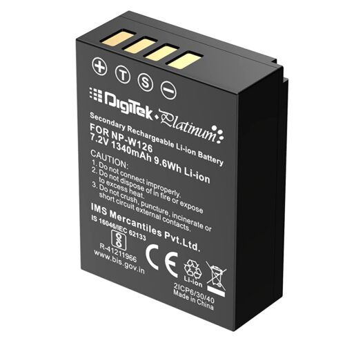 Digitek Platinum Battery Pack for NP-W126