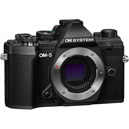 OM SYSTEM OM-5 Mirrorless Camera Body Only-Black