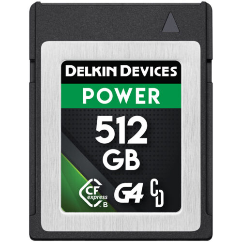 Delkin Devices 512GB POWER CFexpress Type B Memory Card