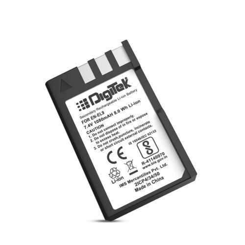 Digitek EN-EL9a Rechargeable Lithium-Ion Battery 1080mAh