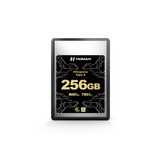 HOMAN CF Express Card Type-A 256GB fit for Any Environmental Temperature from -10 Degree to 70 Degree Celsius with 10 Year Warranty & Recovery