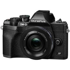 Olympus E-M10 IV Mirrorless Camera Kit (14-42 EZ)(40-150) Black