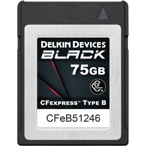 Delkin Devices 75GB BLACK CFexpress Type B Memory Card