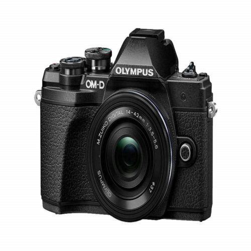 Olympus OM-D E-M10 Mark III Mirrorless Camera with 14-42mm II R Lens (Black)