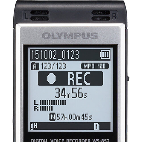 Olympus WS-852 Digital Voice Recorder (Silver)
