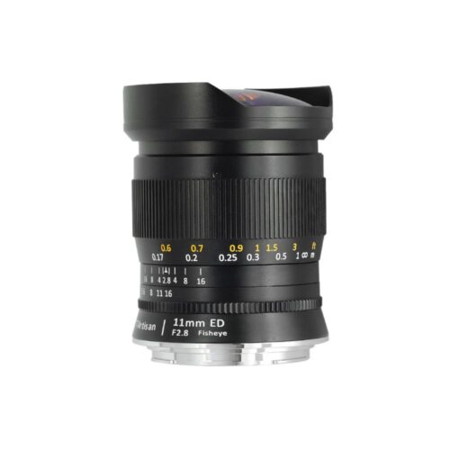 TTArtisan 11mm f/2.8 Fisheye Lens for Sony FE / Full Frame / Black