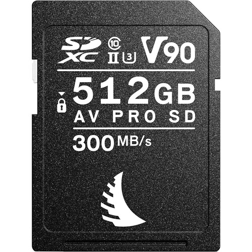 Angelbird 512GB AV Pro MK2 UHS-II V90 SDXC Memory Card