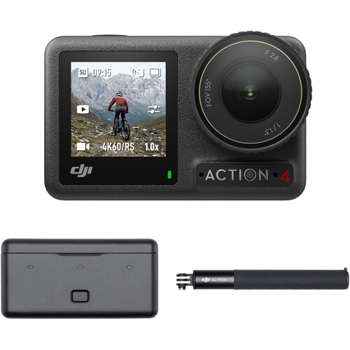 DJI Osmo Action 4 Adventure Combo Waterproof Action Camera