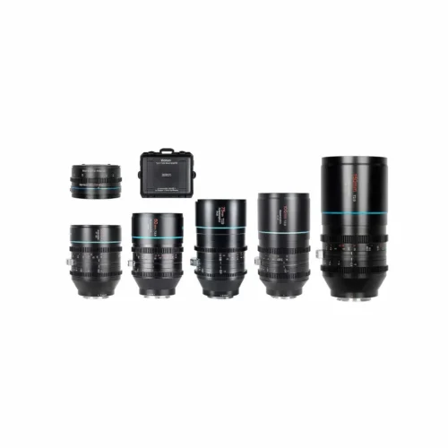 Sirui Venus T2.9 Anamorphic 5 Lens Kit with Adapter for Canon RF