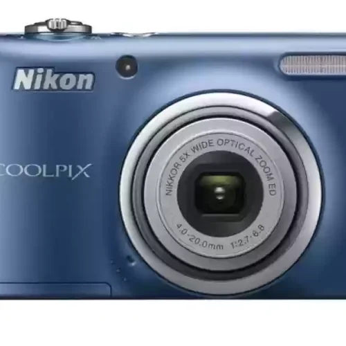 NIKON Coolpix L23 Point & Shoot Camera  (Blue)