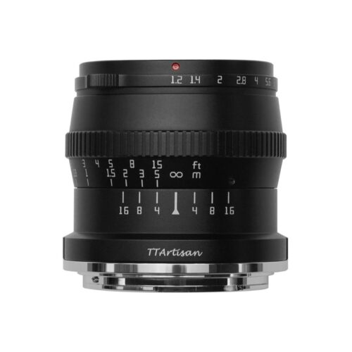 TTArtisan 50mm f/1.2 Lens for Micro Four Third / MFT / Black