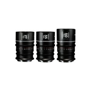 Laowa Nanomorph S35 3 Lens Bundle / 27mm / 35mm / 50mm / Cine Arri PL + EF / Silver